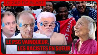 LE PSG VAINQUEUR, LES RACISTES EN SUEUR