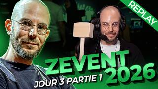 Zevent Jour 3 Partie 1 - Stream du 06/09/2026