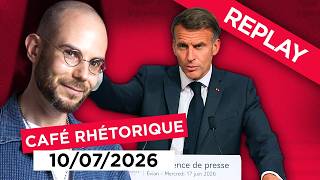 Permis de tuer, Défenseur des Droits, les derniers SCANDALES de la macronie ? - Stream du 08/07/2026