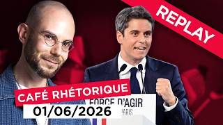 J'analyse le premier meeting de Gabriel Attal - Stream du 01/06/2026