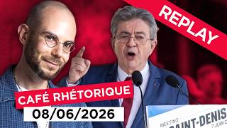 Mélenchon : un grand meeting ? - Stream du 08/06/2026